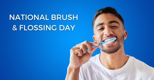 Close up of male brushing his teeth